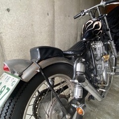 SR400 チョッパー　ボバー　カスタム　車検ありの画像
