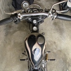 SR400 チョッパー　ボバー　カスタム　車検ありの画像