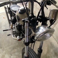 SR400 チョッパー　ボバー　カスタム　車検ありの画像