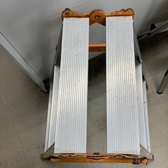 K2407-412 Kステップ K-90 折りたたみ3段脚立 キズ・汚れあり 中古の画像