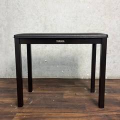 🔷🔶🔷WY13/45 YAMAHA ヤマハ エレクトーン椅子 ピアノ椅子 黒 オルガン キーボード 電子ピアノ W58×D28×H49cm ★直接引き取り歓迎　🔷🔶🔷の画像