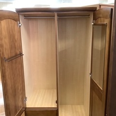 光家具 2枚扉ワードローブ シャネル【トレファク 川越店】の画像