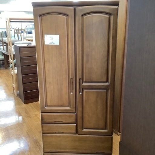 光家具 2枚扉ワードローブ シャネル【トレファク 川越店】