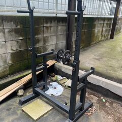 多機能バーベルラック