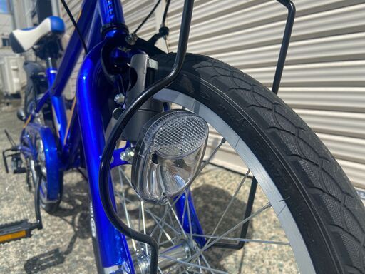 【新品★未使用】子供用マウンテンバイク　シマノ6段ギア　20インチ　ブルー