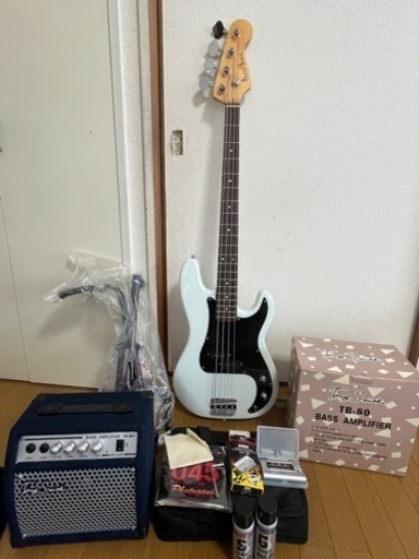 （取引き中）エレキベースセット　アンプ