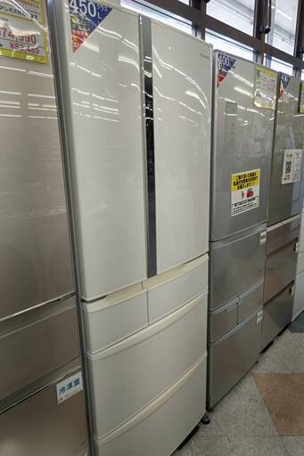 ☆Panasonic/パナソニック/455L冷蔵庫/2014年式/NR-FTF468-W/№3212☆