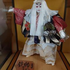 鏡獅子　歌舞伎人形