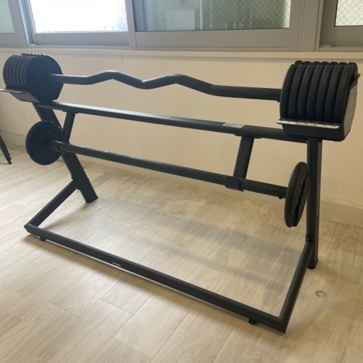 可変式バーベルセット 80LB(36kg) Black