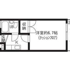 🌺🌺(1K)初期費用0円キャンペーン中✨✨家賃1ヶ月無料✨✨審査通過率◎ご相談ください🌺🌺東武伊勢崎・大師線 和戸 徒歩13分  - 北葛飾郡