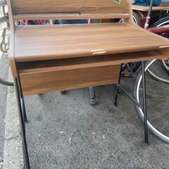 リサイクルショップどりーむ荒田店 No12696 デスク　机　作...