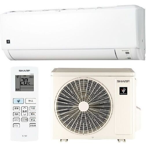 【新品】2024モデル 6-8畳,標準工事込み,インボイス対応　シャープ