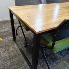 ミーティングテーブル　商談机　会議机　オフィス家具　ダイニングテーブルの画像