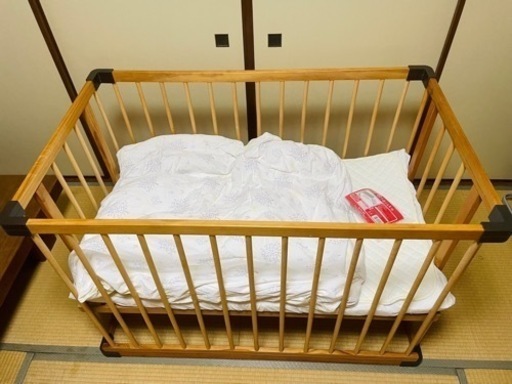 farskaファルスカ　ベビーベッド　布団セット付き