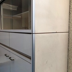 （差し上げます）食器棚　〈昭和レトロ〉の画像