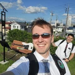 ２人外人と散歩しましょう！ − 岩手県