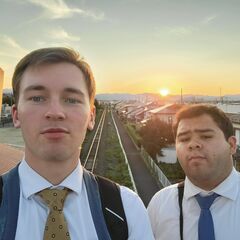 ２人外人と散歩しましょう！ - 北上市