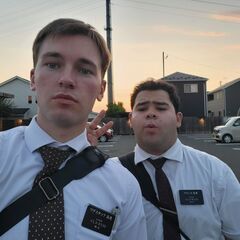 ２人外人と散歩しましょう！