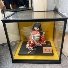 翆仙作　小町　日本人形　置物 和風 着物 インテリア 昭和レトロ 飾り