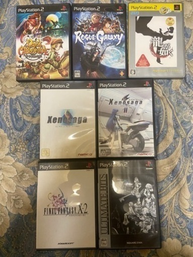PS2ソフト7点セット♪