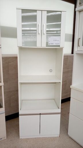 ★ジモティ割あり★ ニトリ 食器棚 白 H178×D40×W60 クリーニング済み TJ7410