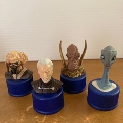 ペットボトルキャップ　スターウォーズ　8個の画像