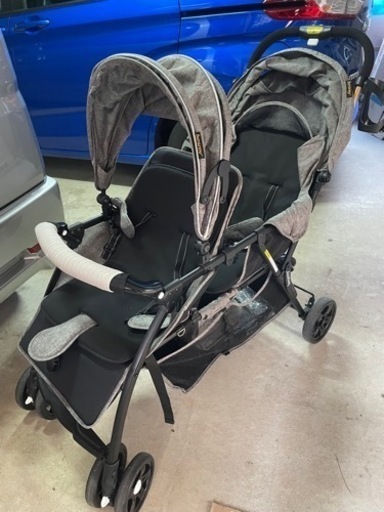 決まりました2人乗りベビーカー(双子ベビーカー )