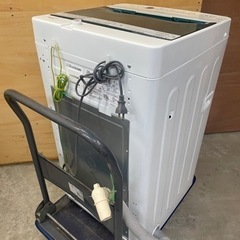 Haier 全自動洗濯機 4.5kg 中古品 一人暮らし 簡易清掃済み 動作確認済み JW-C45A-Wの画像