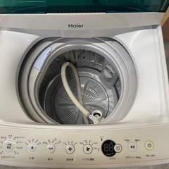 Haier 全自動洗濯機 4.5kg 中古品 一人暮らし 簡易清掃済み 動作確認済み JW-C45A-Wの画像