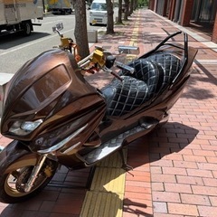 【HONDA フォルツァ】mf08  フルカスタム　スピーカー4発　好調の画像