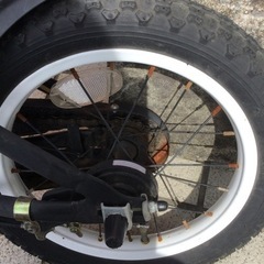 【✨入荷しました14インチキッズ自転車❗️KENT❗️カッコイイ❗️自転車練習用として❗️✨】14インチキッズ自転車の画像