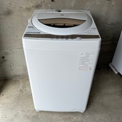 東芝 全自動 洗濯機 5kg 2022年製 AW-5GA1 高年式 TOSHIBA 5.0kg