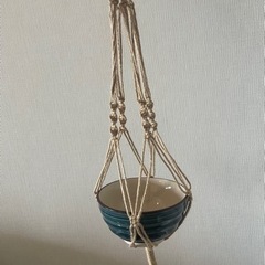 プラントハンガー 観葉植物 麻ひも 未使用
