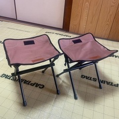 キャンプ折り畳みチェアセット新品未使用