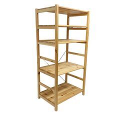 24C456_ジC【美品】MUJI 無印良品 パイン材ユニットシェルフ インテリア 家具 収納 中古の画像