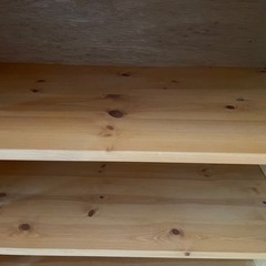 【⭐️無料⭐️7月に引渡しできる方限定】オーダーメイドしたパインチェストの画像