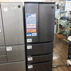 6ドア冷蔵庫 SHARP 504L 2021年製