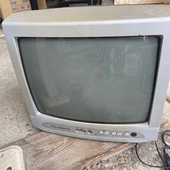 ジャンク品　ブラウン管テレビ　2台
の画像