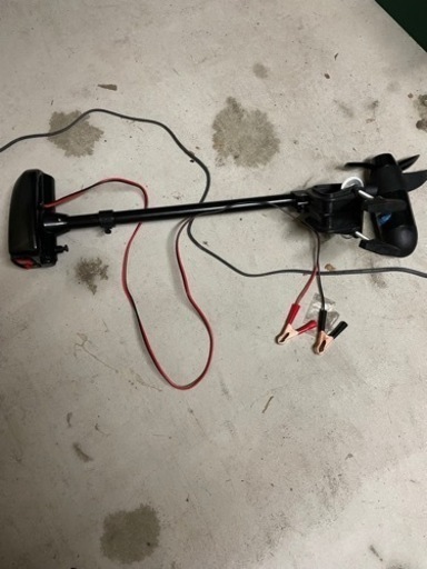 カヌーで使用　エレキとバッテリー