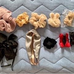 シュシュ､ヘアクリップの画像