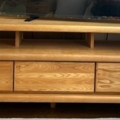 【無料・あげます❗️7/20まで‼️】木製　家具 収納家具 テレ...
