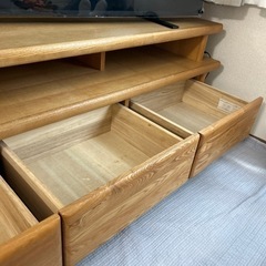 【無料・あげます❗️7/20まで‼️】木製　家具 収納家具 テレビボード　テレビ台　の画像