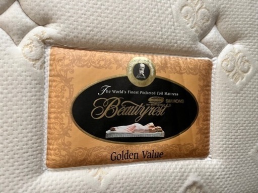 【美品】シモンズ セミダブルマットレス