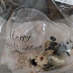 結婚 バルーン 装飾の画像