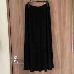 プリーツスカート　黒