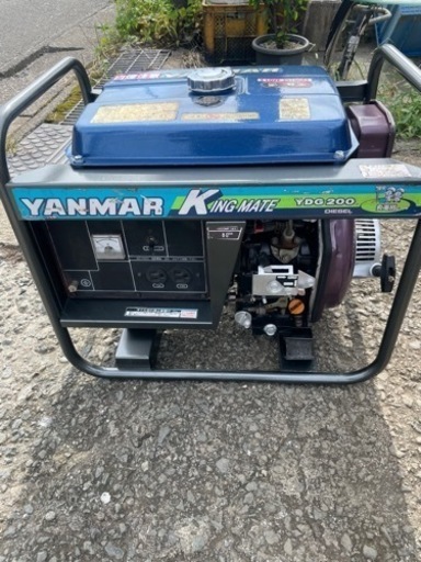 ヤンマー　発電機　ディーゼル