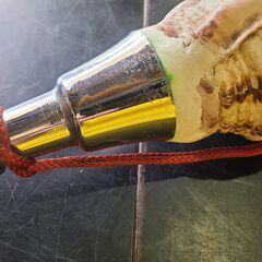 【愛品館 市原店】法螺貝全長31cm神具楽器笛の画像