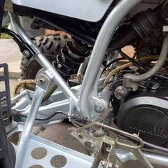 【レストア済】ヤマハ YF200S バギー ATV ANSWER systemサイレンサー付　フレーム載せ替え　2スト［G0497］分離式♪の画像