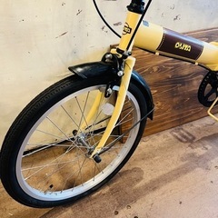 《売約済》【武蔵小山店】　自転車　折りたたみ自転車　OLITA SAKAI CYCLE 折り畳み自転車 20インチ　オリタ　シティバイク　ちょいノリ　街乗り　町乗り　チャリ　ママチャリ　コンパクト　折りたたみ　折り畳み　folding bicycle の画像