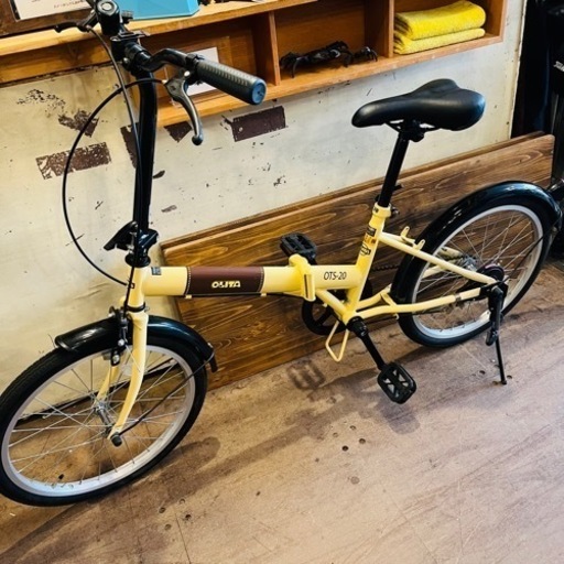 《売約済》【武蔵小山店】　自転車　折りたたみ自転車　OLITA SAKAI CYCLE 折り畳み自転車 20インチ　オリタ　シティバイク　ちょいノリ　街乗り　町乗り　チャリ　ママチャリ　コンパクト　折りたたみ　折り畳み　folding bicycle